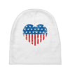 usa flag 2 Baby Beanies