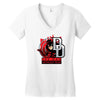 man without fear Women's V-Neck T-Shirt