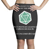 natural 1   orc Pencil Skirts