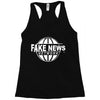 fake news Racerback Tank