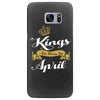 kings are born in april Samsung Galaxy S7 Edge