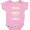 legendary riders are born in 1990 Baby Bodysuit