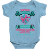 Thyroid Cancer Warrior Baby Bodysuit