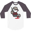 killer anime meme 3/4 Sleeve Shirt