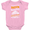 Motorcycles Pops Baby Onesie