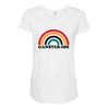 Ganster ish Maternity Scoop Neck T-shirt