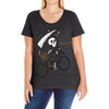 back to boo!!! Ladies Curvy T-Shirt