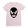 black nom nom Ladies Fitted T-Shirt