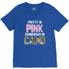 pretty in pink dangerous in camo V-Neck Tee