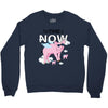 the time is now Crewneck Sweatshirt