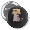 cat in the box! Pin-back button