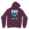 skinhead a way of life blue ideal birthday gift present. Hoodie