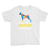 boxers support autism awareness Youth Tee