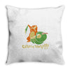 caterpie fainted!!! Throw Pillow