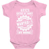 Aries Hated By Many Wanted By Plenty Baby Onesie