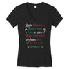 maybe christmas Women's V-Neck T-Shirt