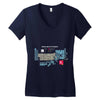 chucknorium Women's V-Neck T-Shirt