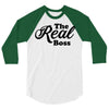 The Real Boss 3/4 Sleeve Shirt