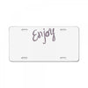 cute enjoy License Plate