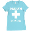 orgasm donor american pie reunion stifler funny Ladies Fitted T-Shirt