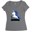 unicardio! Women's Triblend Scoop T-shirt