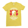 pennywise clown college Ladies Fitted T-Shirt