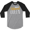 educated natural queen1 3/4 Sleeve Shirt
