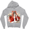 red Zipper Hoodie