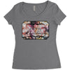 merry christmas Women's Triblend Scoop T-shirt