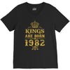 kings are born in 1982 V-Neck Tee
