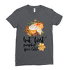 but first pumpkin spice Ladies Fitted T-Shirt