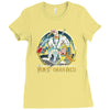 worm of grooviness Ladies Fitted T-Shirt