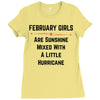 February girls Ladies Fitted T-Shirt