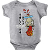 volcano head Baby Onesie