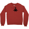 military attach helicopter gunship Crewneck Sweatshirt