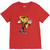 pizza smoking (2) V-Neck Tee
