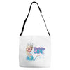 birthday girl Adjustable Strap Totes