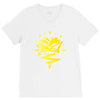 eryctriceps limited edition gold foil t shirt V-Neck Tee