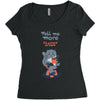 tell me more Women's Triblend Scoop T-shirt