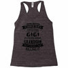 Super Cool Gigi Of A Freaking Awesome Grandson Racerback Tank
