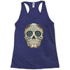 men's pura vida sugar skull Racerback Tank