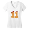 Eleven Waffle Women's V-Neck T-Shirt