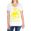 rocky 4 ivan drago homage Ladies Curvy T-Shirt