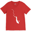 bungeejumping bungeespringen fun sport hobby freizeit extremsport V-Neck Tee