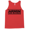 armin van buuren black logo Tank Top