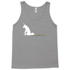 unicorn scooting on the floor Tank Top