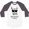 no drama llama 3/4 Sleeve Shirt