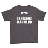 Handsome Man Club Bow Tie Youth Tee