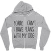 SORRY, I CAN'T. Zipper Hoodie