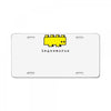 legosaurus License Plate